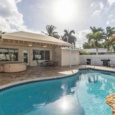 Chic Fort Lauderdale House With Private Pool Zewnętrze zdjęcie