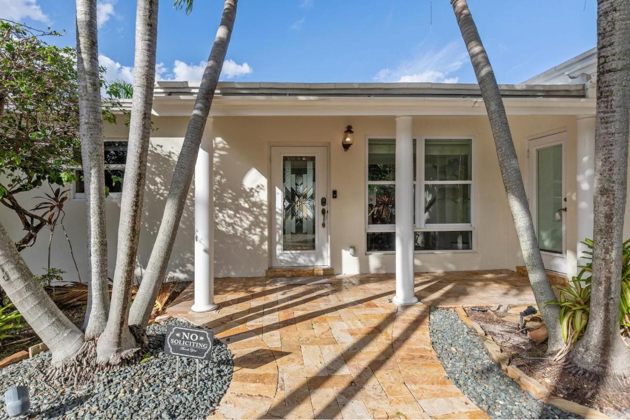 Chic Fort Lauderdale House With Private Pool Zewnętrze zdjęcie