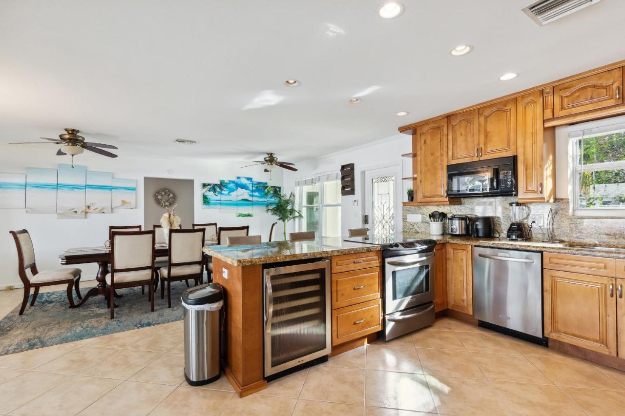 Chic Fort Lauderdale House With Private Pool Zewnętrze zdjęcie